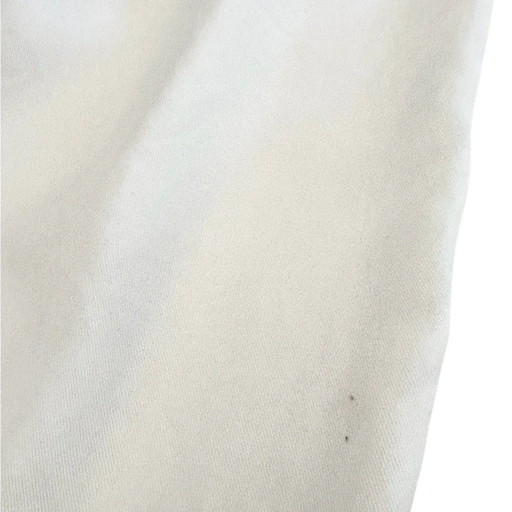 Bryn Walker 100% Linen Pull On Crop Wide Leg OSCA Pant Ivory Womens M Casual USA - Picture 6 of 14